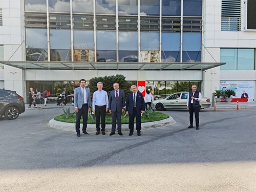Kaymakamımız Özkan DEMİR' in Medical Point İzmir Hastanesine Ziyareti
