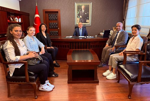 Mürşide Altınçubuk İlkokulu Müdürü ve Beraberindeki Heyetin Ziyareti
